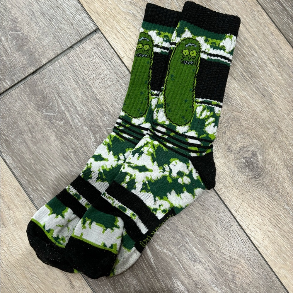 Pickle Rick socks